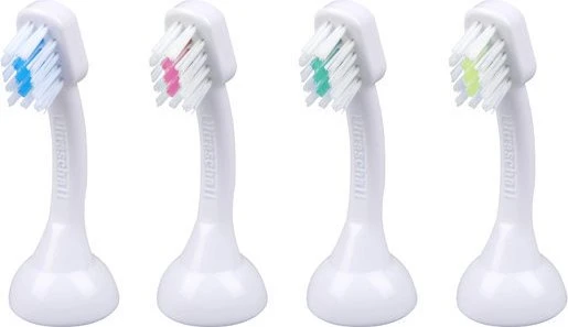 Emag/Emmi Ultrasonic Emmi-Dent K4 Kinder-Ersatzbürste, 4 Stück