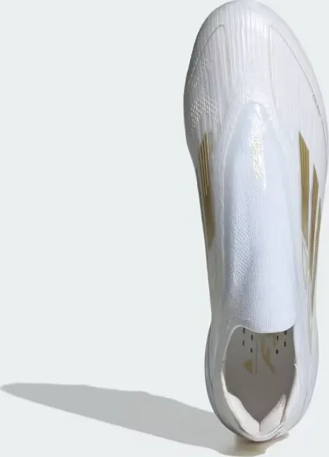 adidas F50 Elite Laceless FG cloud white/gold metallic