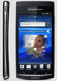 Sony Ericsson Xperia arc S gloss black