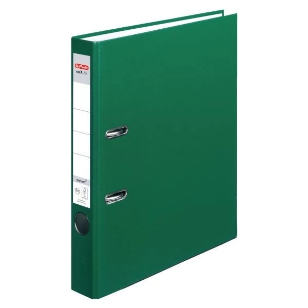 Herlitz maX.file protect Ordner 2-Ring, 50mm, A4, grün