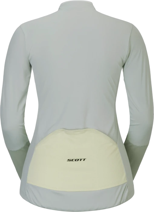 Scott Endurance Trikot langarm spray grey/pastel yellow (Damen)