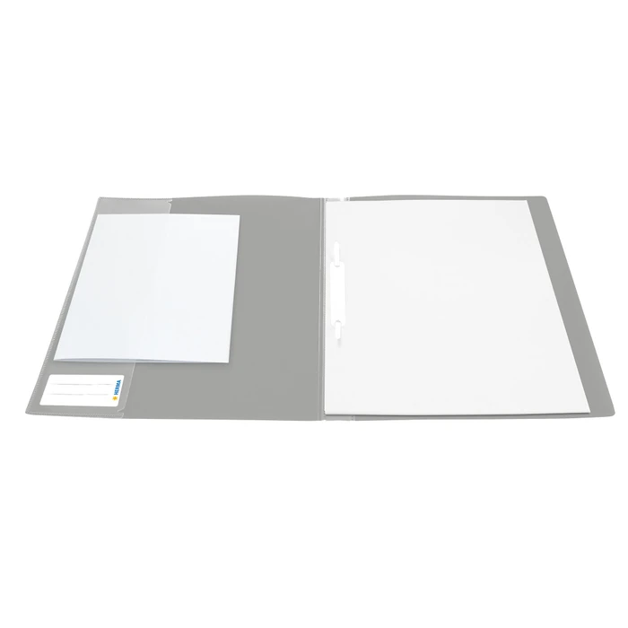 Herma Schnellhefter, A4, grau/transparent