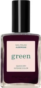 Manucurist Green Nagellack aubergine, 15ml