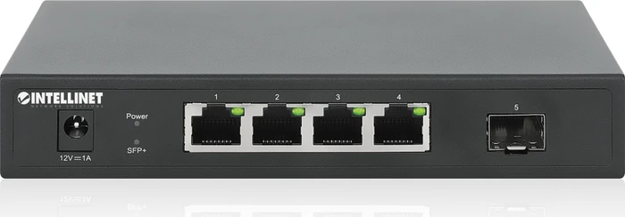 Intellinet Desktop 2.5G Switch, 4x RJ-45, 1x SFP+