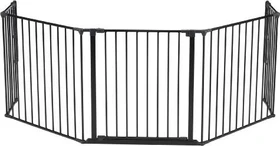 Baby Dan Flex XL Kaminschutzgitter 90-278cm schwarz