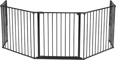 Baby Dan Flex XL Kaminschutzgitter 90-278cm schwarz