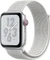 Apple Watch Nike+ Series 4 (GPS + Cellular) Aluminium 44mm silber mit Sport Loop weiß Vorschaubild