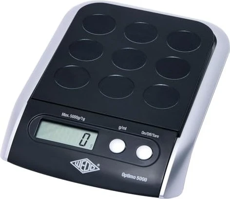 Wedo Optimo 5000, Präzisionswaage, 5kg, 1g