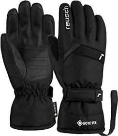 Reusch Flash Gore-Tex Skihandschuhe schwarz/weiß (Junior)