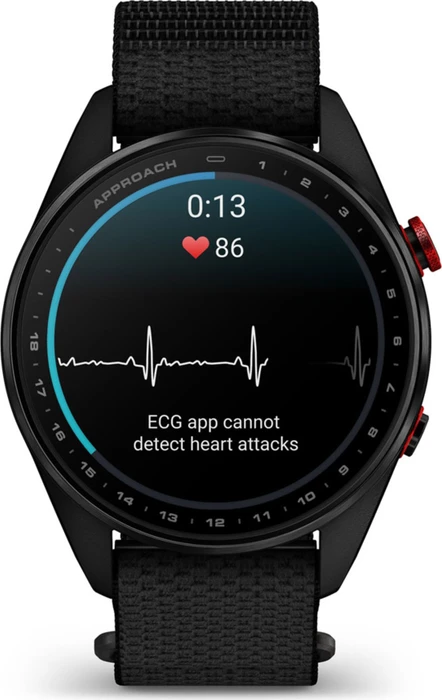 Garmin Approach S72 47mm carbon gray-red dlc titanium/black