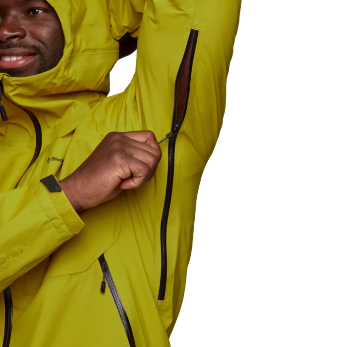 Black Diamond HighLine Stretch Shell Funktionsjacke sulphur (Herren)