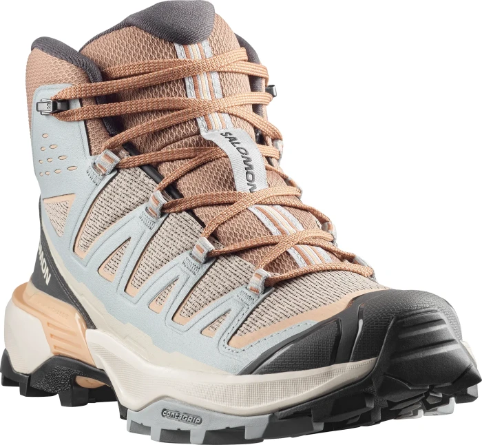 Salomon X Ultra 360 Edge Mid GTX oxford tan/pearl blue (Damen)