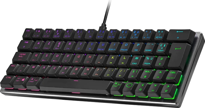 Cooler Master SK620, space gray, TTC LOW PROFILE RGB RED, USB, FR