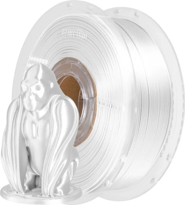 AzureFilm PLA Silk, weiß, Spule, 1.75mm