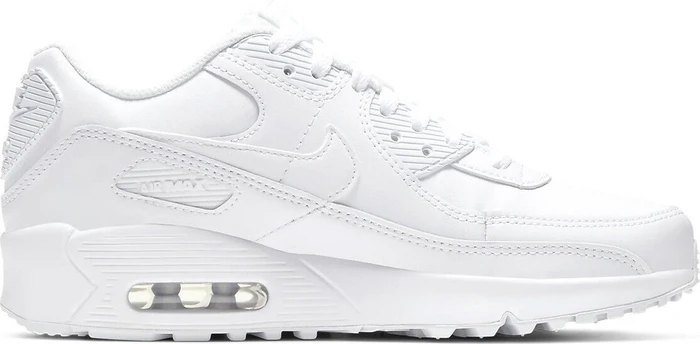 Nike Air Max 90 LTR white/metallic silver (Junior)