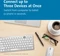 Kensington Multi-Device Dual Wireless Compact Keyboard, silber/weiß, USB/Bluetooth, UK Vorschaubild