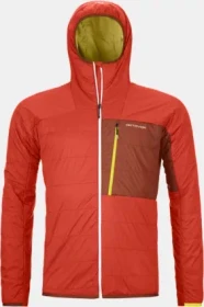 Ortovox Swisswool Piz Duan Funktionsjacke cegnia rossa (Herren)