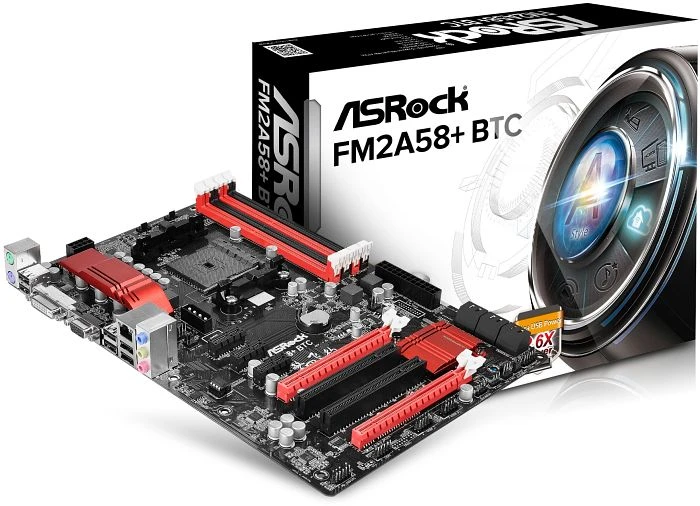 ASRock FM2A58+ BTC (AMD FM2+)