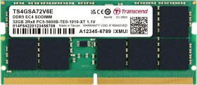 Transcend SO-DIMM 32GB, DDR5-5600, CL46, 2RX8, ECC