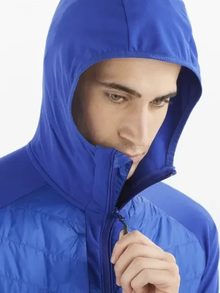 Salomon Elixir Hybrid Hooded Funktionsjacke surf the web (Herren)