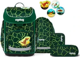 Ergobag Cubo BärRex 2026 Schulrucksack-Set, 5-tlg.