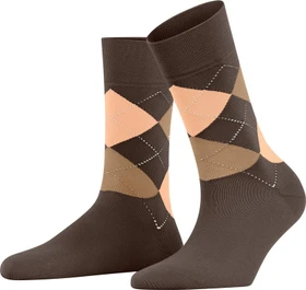 Falke Sensitive Argyle Socken brown tan (Damen)