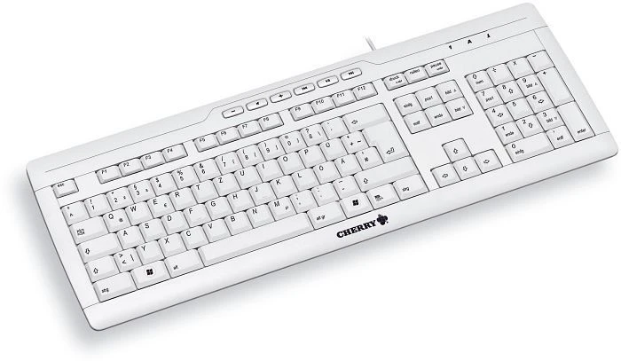 Cherry eVolution Stream XT, grau, PS/2 & USB, EU
