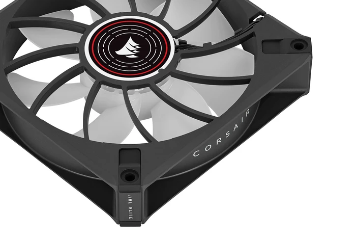 Corsair ML Series ML120 LED Elite Red, schwarz, 120mm