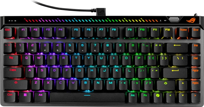 ASUS ROG Falchion Ace 75 HE, schwarz, ROG HFX V2 Magnetic, USB, DE