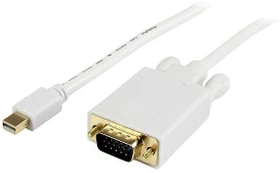 StarTech Mini DisplayPort [Stecker]/VGA [Stecker] weiß 0.91m (MDP2VGAMM3W)