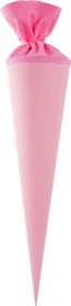 Goldbuch Bastelschultüte mit farbigem Filzverschluss rosa