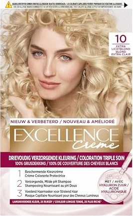 L'Oréal Excellence Creme Haarfarbe 10 lichtblond