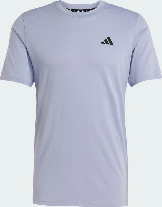 adidas Train Essentials Feelready Laufshirt kurzarm silver violet/black (Herren)