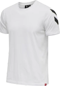 hummel Legacy Chevron T-Shirt kurzarm weiß