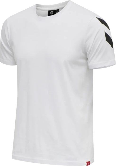 hummel Legacy Chevron T-Shirt kurzarm weiß