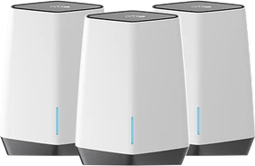 Netgear Orbi Pro Wi-Fi 6 SXK80B3, AX6000, Router und 2x Repeater Set, 3er-Bundle (SXK80B3-100EUS)
