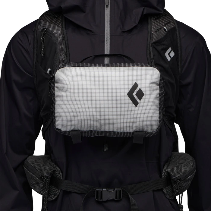 Black Diamond Beta Light Sattelite Bag Bauchtasche black/alloy