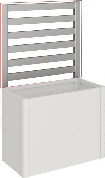Biohort Rankgitter 152x4x91cm für Hochbeet quarzgrau-metallic