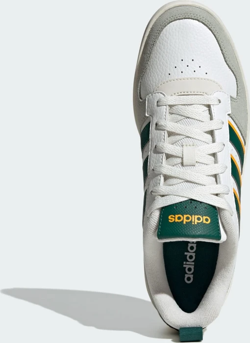 adidas Courtwave core white/collegiate green/crew yellow (Herren)