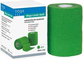 Höga Lastic-Haft Selbsthaftende Idealbinde grün, 10cm x 5m, 1 Stück