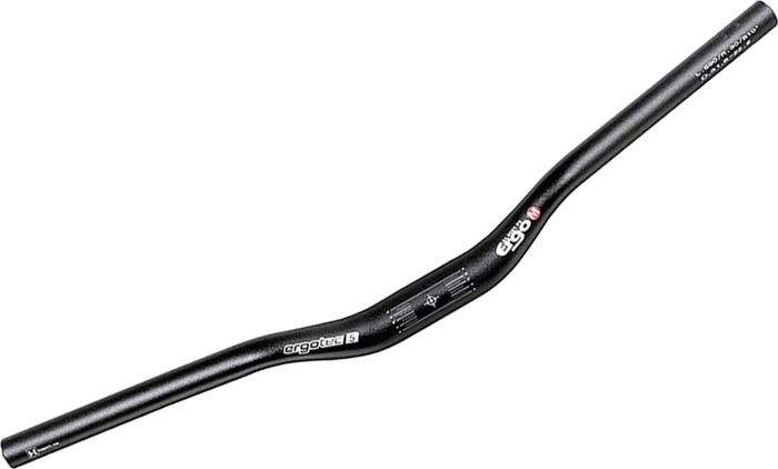 Ergotec Ergo 31.8mm/30mm/5° up/6° back Riser Lenker 600mm schwarz