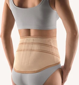 Bort Medical StabiloBasic Lady Rückenbandage mit Pelotte Größe 3 beige, 1 Stück