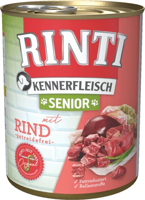 Finnern Rinti Kennerfleisch, Rind, Senior, 800g