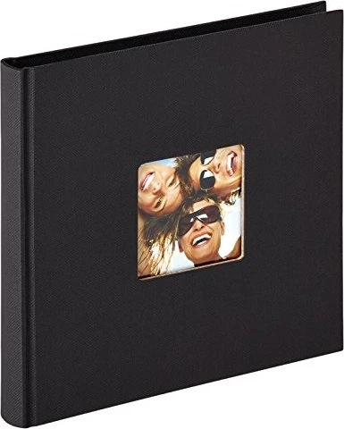 Walther Design Buch Fotoalbum Fun 18x18 schwarz