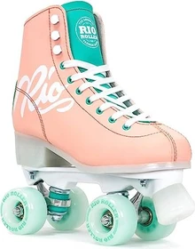 Rio Roller Skript Rollschuhe pink
