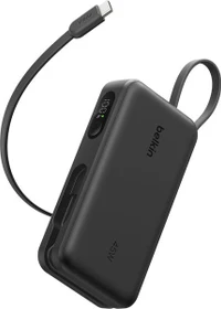 Belkin UltraCharge Powerbank mit integriertem Kabel (29 cm) 10K schwarz