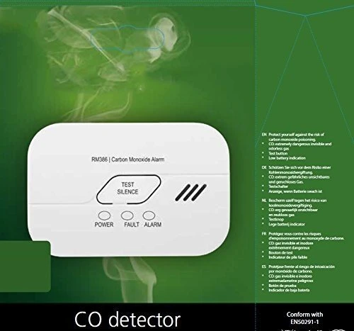 Smartwares RM386 Kohlenmonoxidmelder, Gasmelder