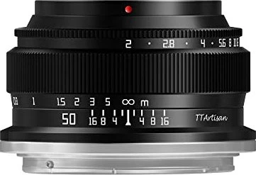 TTArtisan 50mm 2.0 für Nikon Z schwarz
