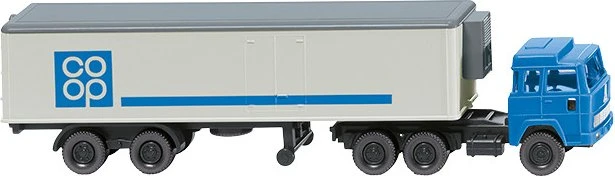Wiking Klassik Edition Kühlkoffersattelzug (Magirus) coop