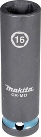 Makita Impact Black Außensechskant Steckschlüssel 1/2", 16x81.5mm